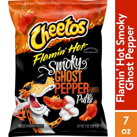 Cheetos Flamin’ Hot Smoky Ghost Pepper Puffs Review... | Discuss ...