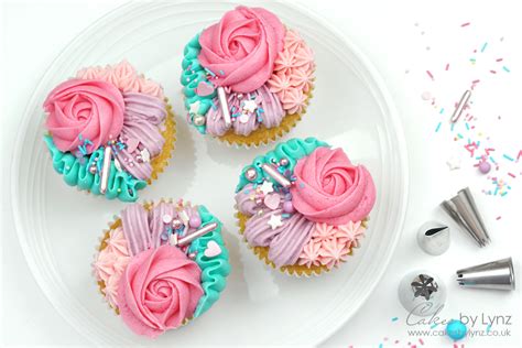 Buttercream Cupcake Piping Techniques #8 – Cakes by Lynz