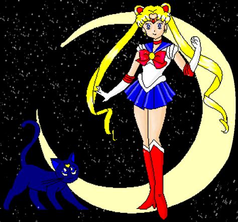 🔥 [50+] Sailor Moon Luna Wallpapers | WallpaperSafari