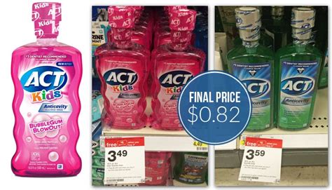 Act Kids Mouthwash, Only $0.82 at Target! - The Krazy Coupon Lady