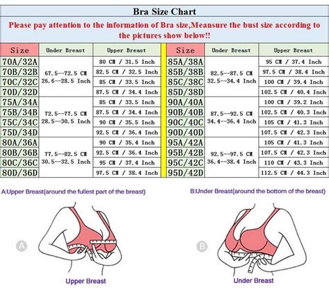 Russian Bra Size Conversion