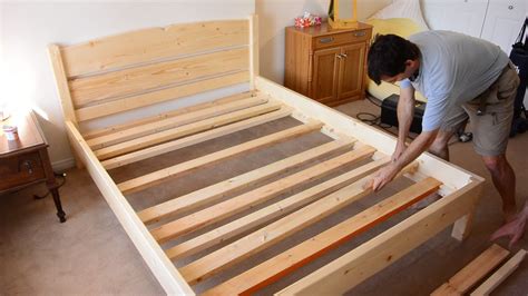 Building a queen size bed from 2x4 lumber | Doovi