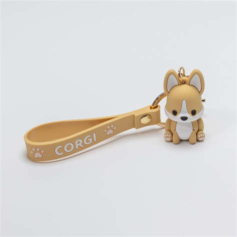 Corgi Figure Keychain | Bellzi