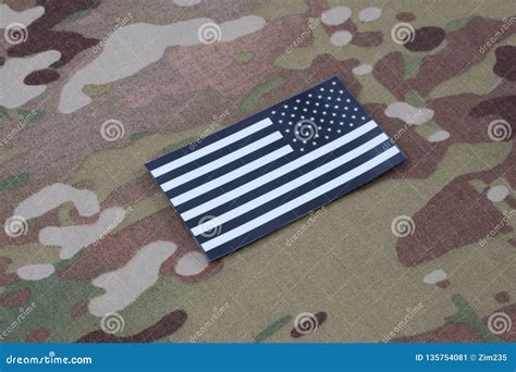 US ARMY Flag Patch on US ARMY Uniform Stock Image - Image of american ...