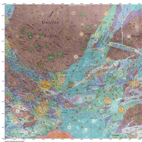 The first global map of Jupiter's largest moon, Ganymede