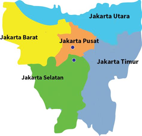 Letak Geografis Kabupaten Administrasi dan Kota Administrasi Prov ...