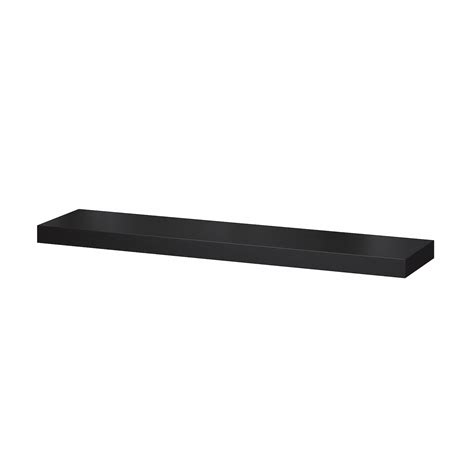 LACK Wall shelf, black-brown, 43 1/4x10 1/4" - IKEA