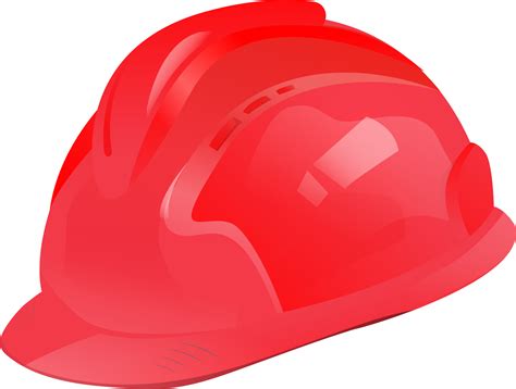 Red Safety Helmet 13869832 PNG