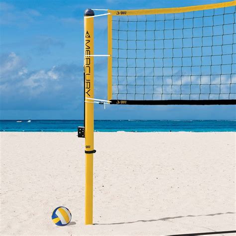 Jaypro Mercury Aluminum Beach Volleyball Net System