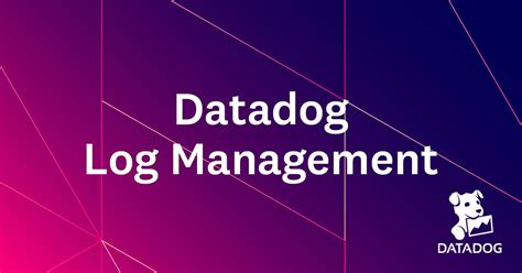 Datadog log management & analytics | Datadog