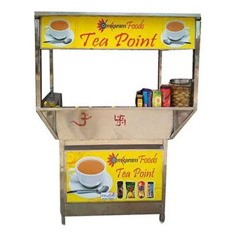 Stainless Steel Tea stall Counter with 10 * 12 ft (Large) : Amazon.in ...