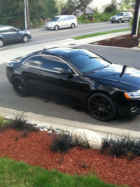 Black Audi A5 (YUP! that's the picture I needed to see!) | Black audi ...