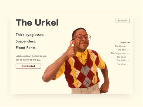 The Urkel by Joshua Weber on Dribbble