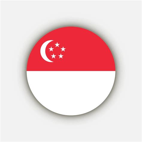 Country Singapore. Singapore flag. Vector illustration. 6768094 Vector ...