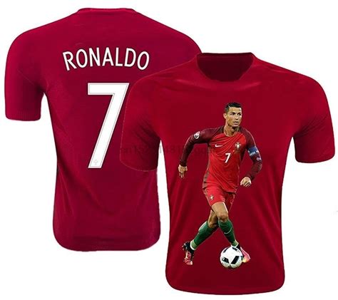 Ronaldo Jersey Style T shirt Kids Cristiano Ronaldo Jersey Portugal T ...