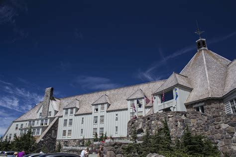 Timberline Lodge at the base of Mt. Hood. | Timberline lodge ...