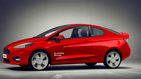 RENDER New 2018 Ford Puma Fiesta Coupe Next Generation @ 40th ...