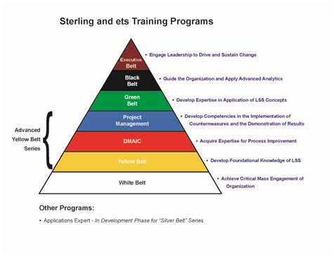 Levels Of Six Sigma Certification