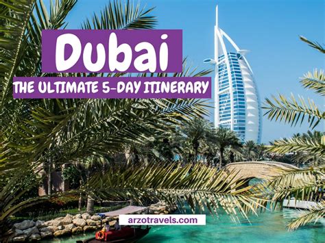 The Perfect Dubai Itinerary - 5 Days in Dubai, United Arab Emirates