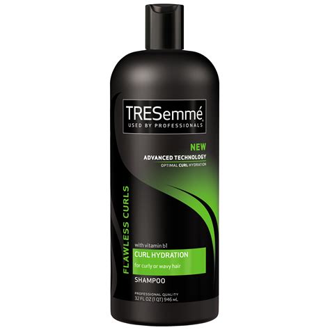 TRESemme Flawless Curls Professional Formula Shampoo, Curl Moisturizing ...