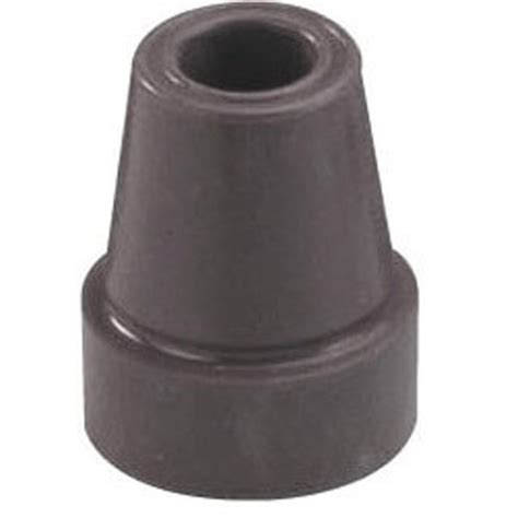 Crutch Tips for Underarm Crutches, 22mm, Grey, Pkt 2