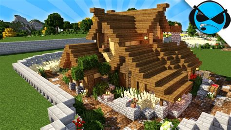 Minecraft Farm House Tutorial How To Build A Medieval Village In ...