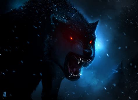 Dark Wolf Wallpapers Wallpaper Fotos De Lobo Carteles De Animales ...