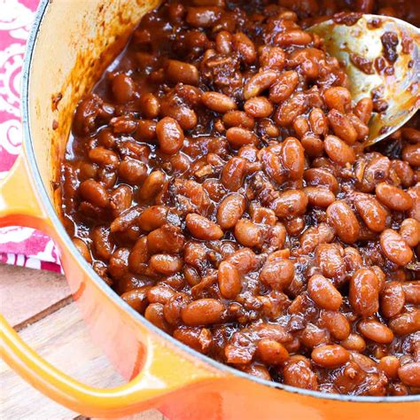 Old Fashioned Homemade Baked Beans - The Daring Gourmet