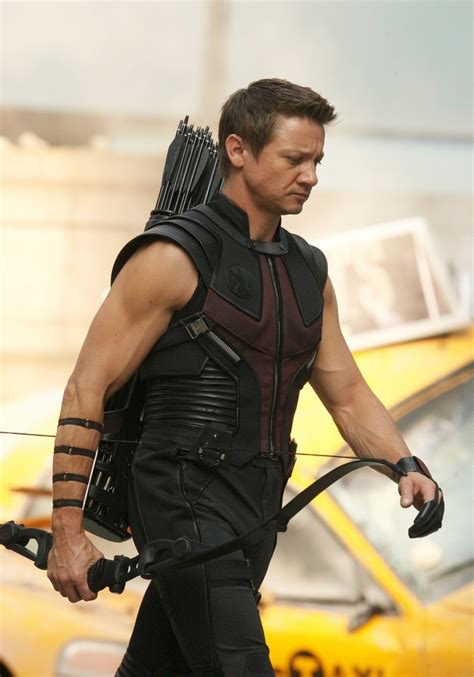 Jeremy Renner Picture 66 - On The Film Set of The Avengers