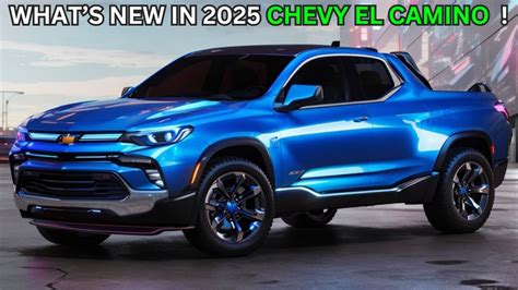 The All-New 2025 Chevy El Camino Revealed : First Look of Chevy EI ...