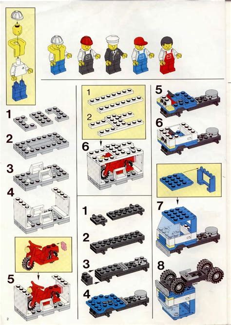 Old LEGO® Instructions | Lego basic, Lego projects, Custom lego