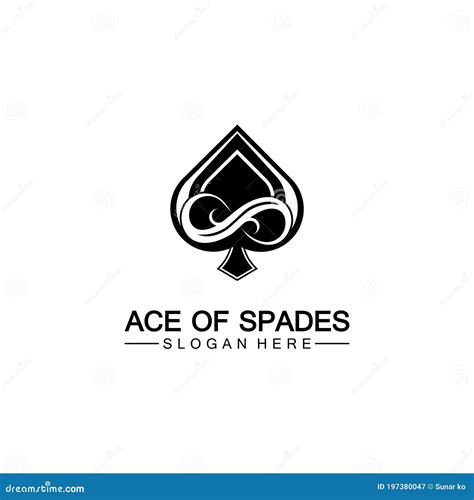 Ace Of Spades Vector Illustration | CartoonDealer.com #9297398