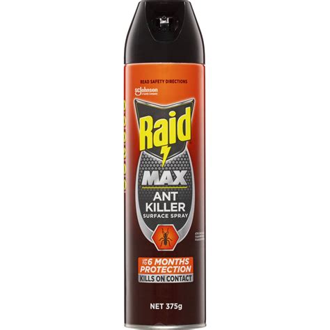 Raid Max Ant Killer Surface Insect Spray 375g | Woolworths