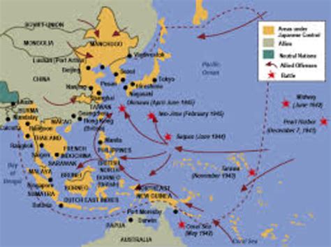 World War II in the Pacific timeline | Timetoast timelines