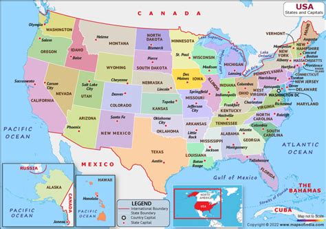 Map Of The States In The Usa - Gabbi Joannes