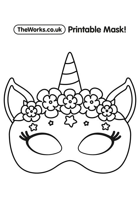 Print At Home Animal Masks 042