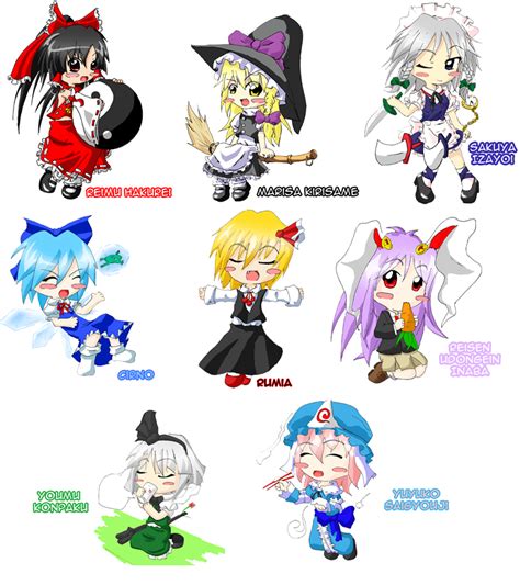 Touhou characters | Touhou Project (東方Project) | Know Your Meme