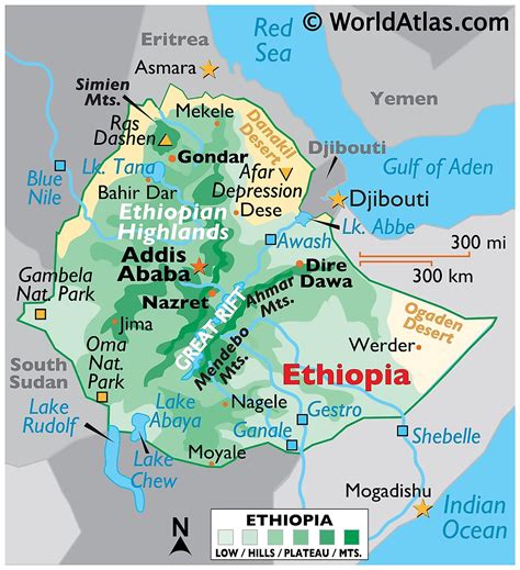 Ethiopia Maps & Facts - World Atlas