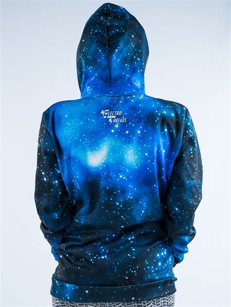 Blue Galaxy Unisex Hoodie – Electro Threads