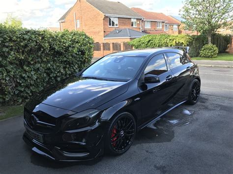 Mercedes-AMG A45 New gloss black wheels | Detailing World Forum