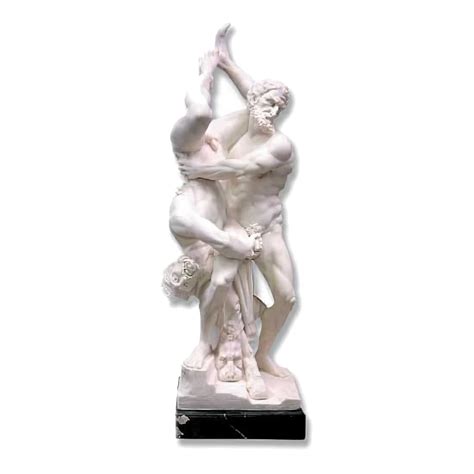 Hercules and Diomedes Marble Statue- 16 Inch, Greek-Roman-Sculptures ...