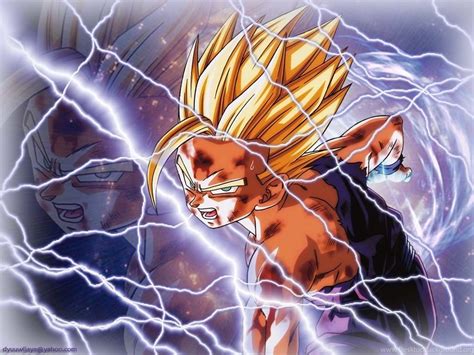 Gallery For Gohan Super Saiyan 2 Vs Cell Wallpapers Desktop Background