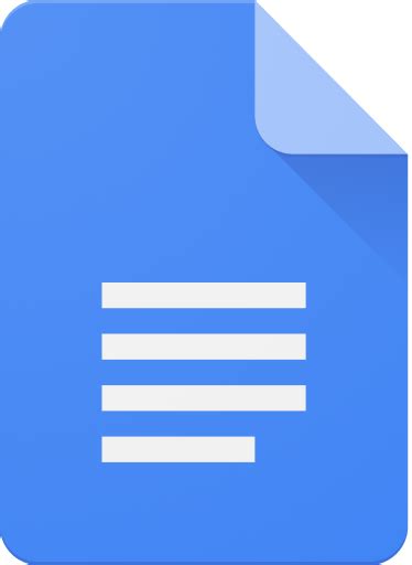 Google Docs Logo (2024) - Free Download PNG, SVG, AI