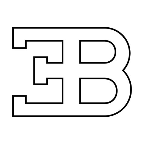 Bugatti EB Logo PNG Transparent & SVG Vector - Freebie Supply