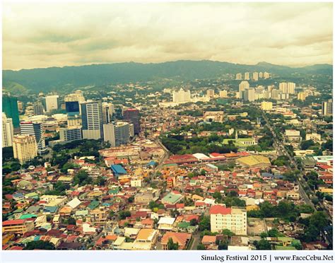 Cebu Aerial View During Sinulog Festival 2015 - Cebu's Face | Travel ...