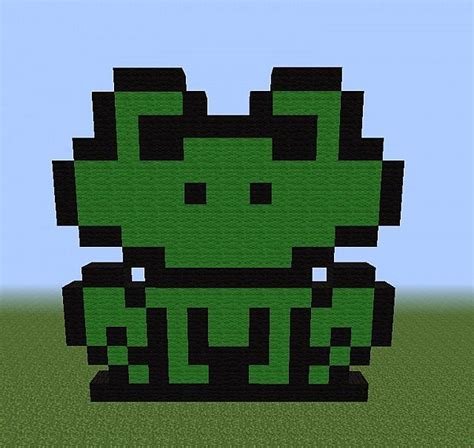 Frog Mario Pixel Art 1.20/1.19.2/1.19.1/1.19/1.18/1.17.1/1.17/Forge ...