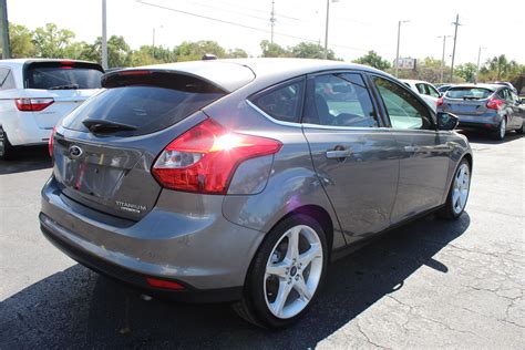 Pre-Owned 2013 Ford Focus Titanium Hatchback 4 Dr. in Tampa #1920 | Car ...