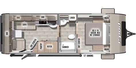 Forest River R Pod Travel Trailer Floor Plans – Two Birds Home