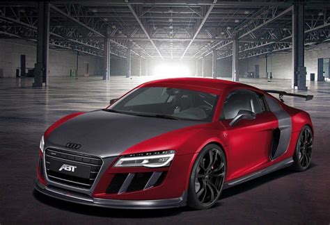 2013 AUDI R8 GT 4 POSTER 24 x 36 INCH RED FRONT PROFILE - Posters & Prints