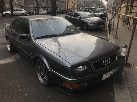 Spotted this [AUDI V8] that has a V8 engine : r/spotted